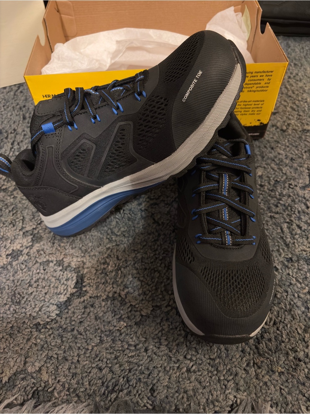 Survivors Cassle Composite Toe Work Shoes – Men’s 7.5 / Women’s 9
